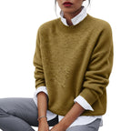 ELODIE Knit O-Neck Sweater