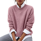 ELODIE Knit O-Neck Sweater