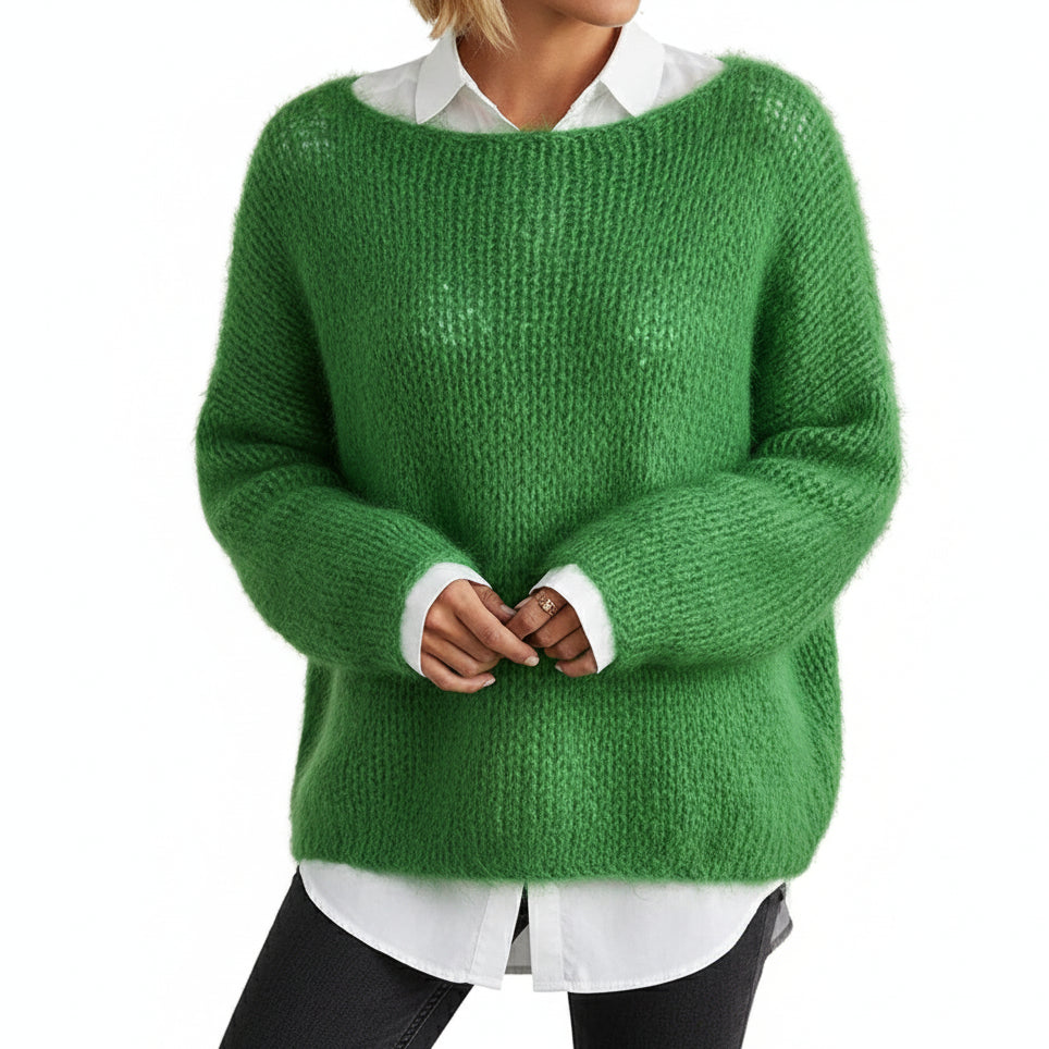 HARRIET Loose O-Neck Sweater