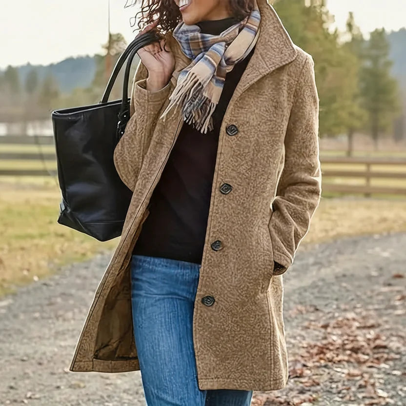 BRIAR Cashmere Blend Short Coat