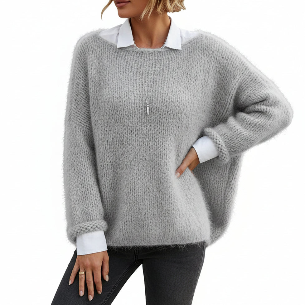HARRIET Loose O-Neck Sweater