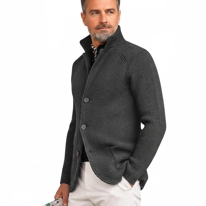 ELLIOT Printed Turtleneck Jacket