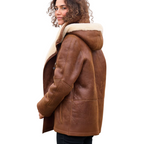 ARABELLA Hooded Longline Coat