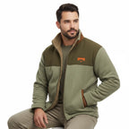 RYAN Patterned Fleece Jacket