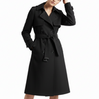CLARISSA Longline Slim Trench Coat