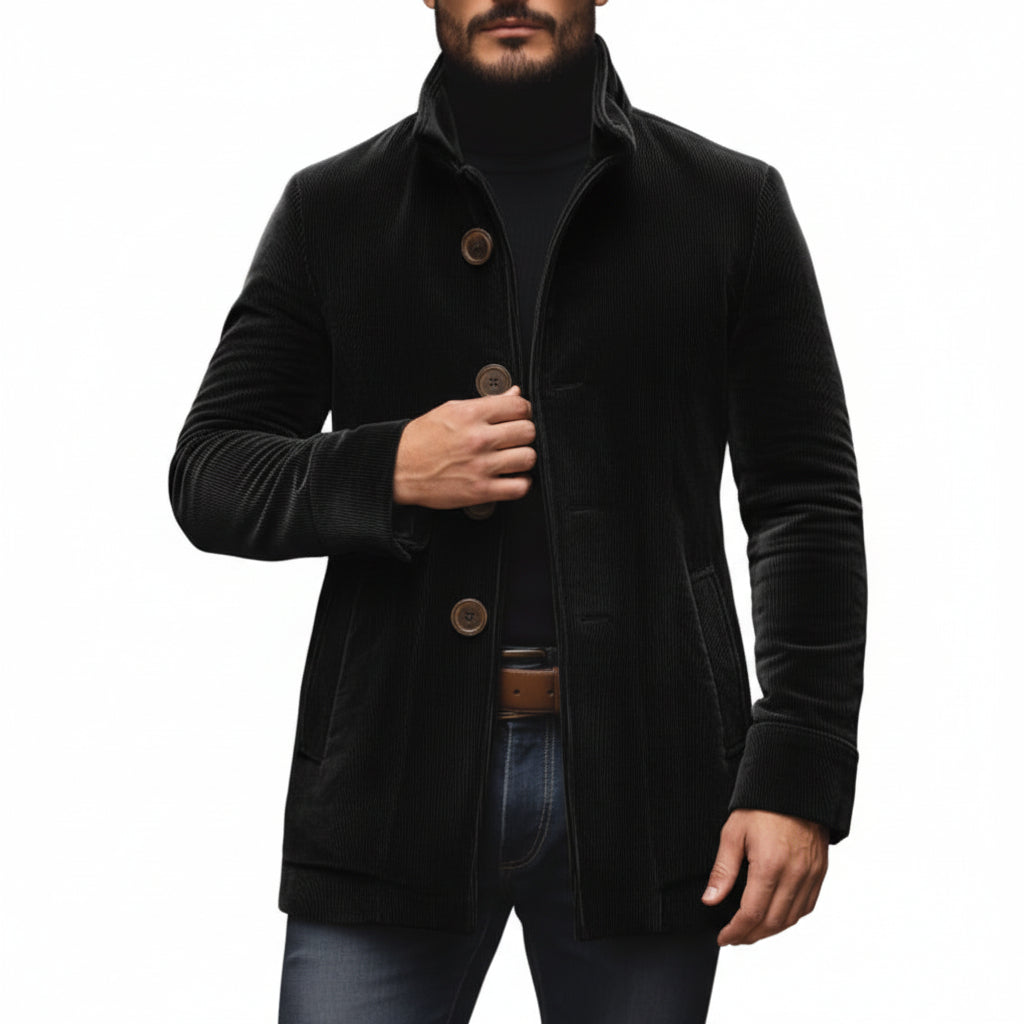 HARRIS Button Front Relaxed Jacket