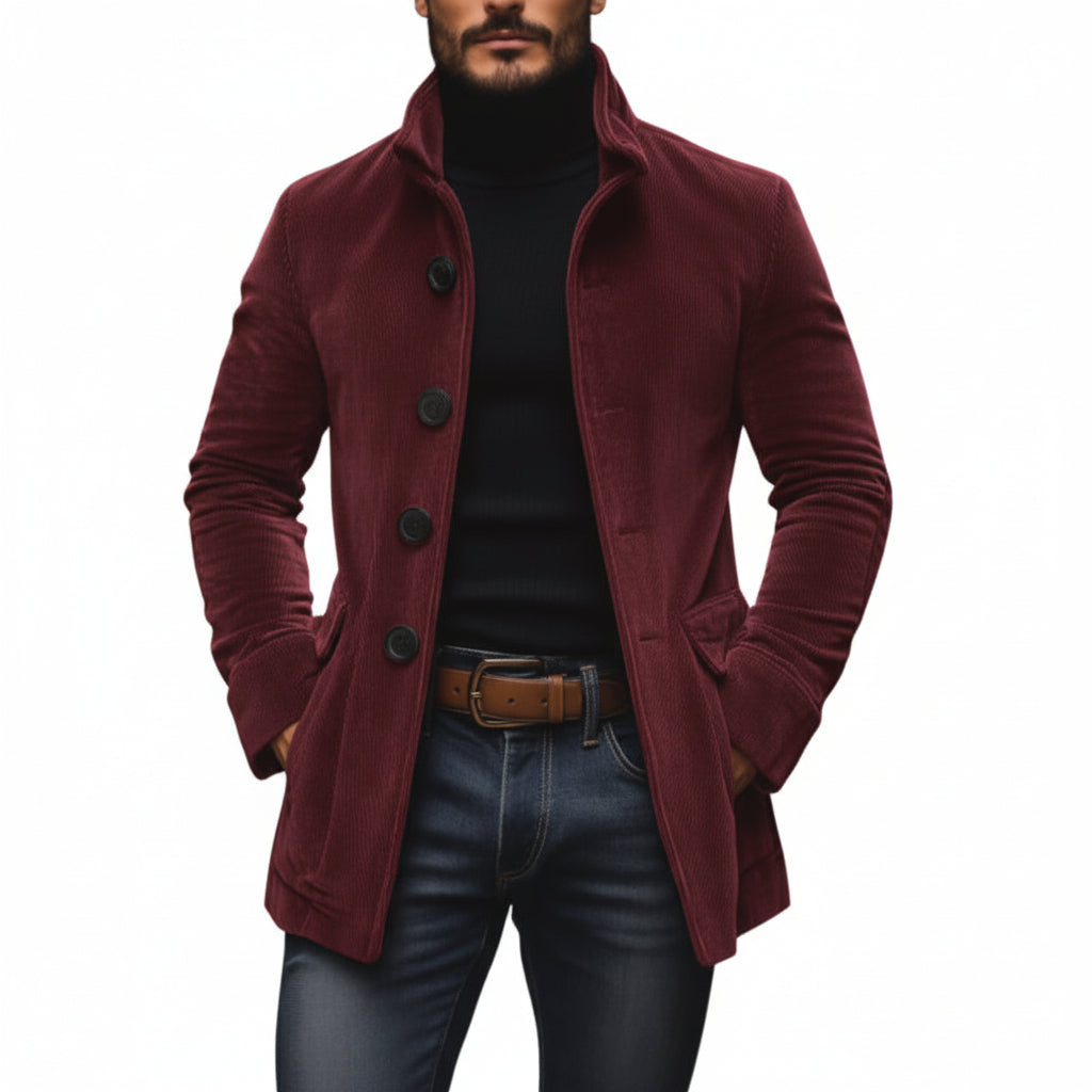 HARRIS Button Front Relaxed Jacket