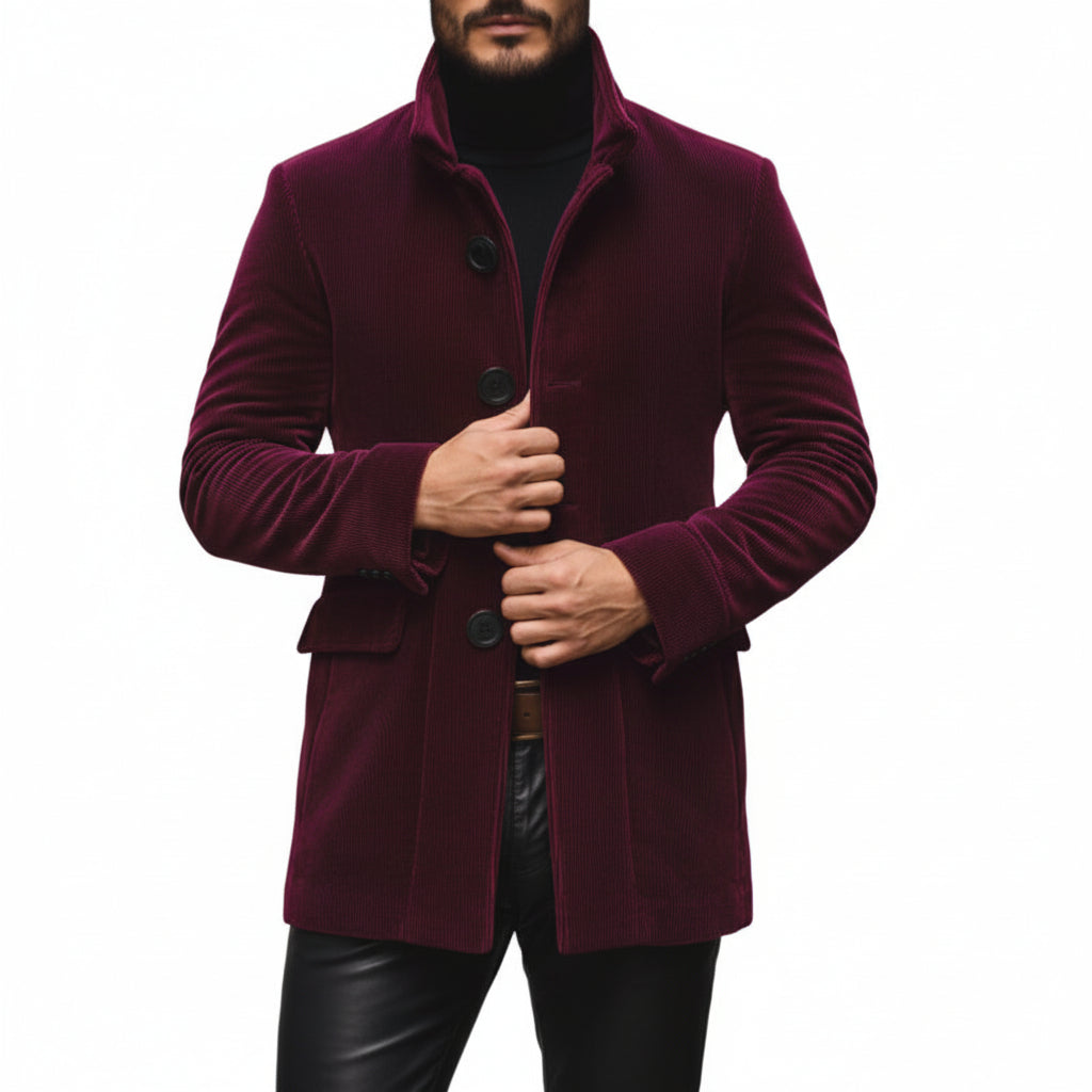 HARRIS Button Front Relaxed Jacket