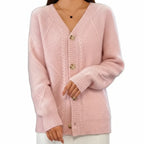 GABRIELLA Button Knit Cardigan