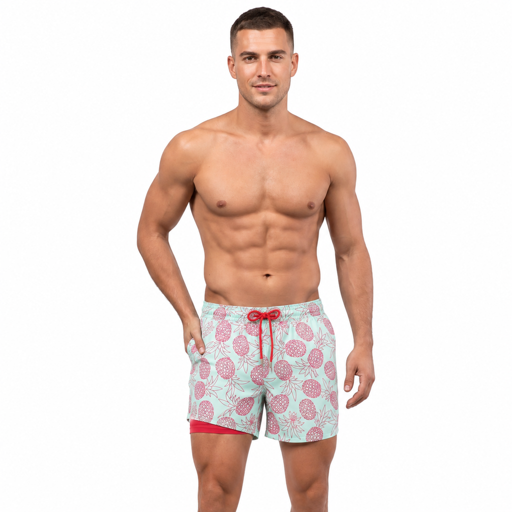 THEO Relaxed Swim Cotton Shorts