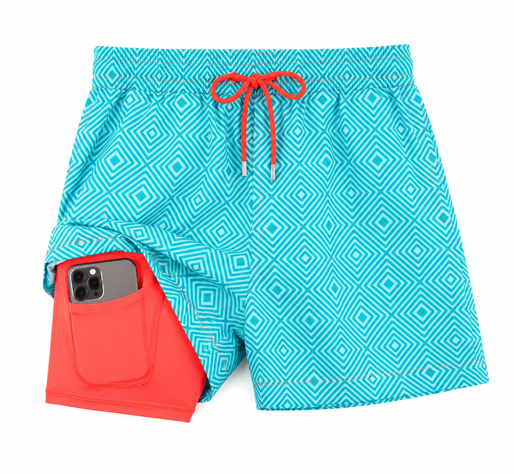 THEO Relaxed Swim Cotton Shorts