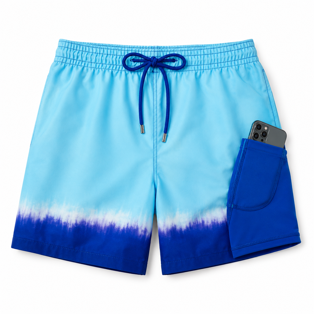 THEO Relaxed Swim Cotton Shorts