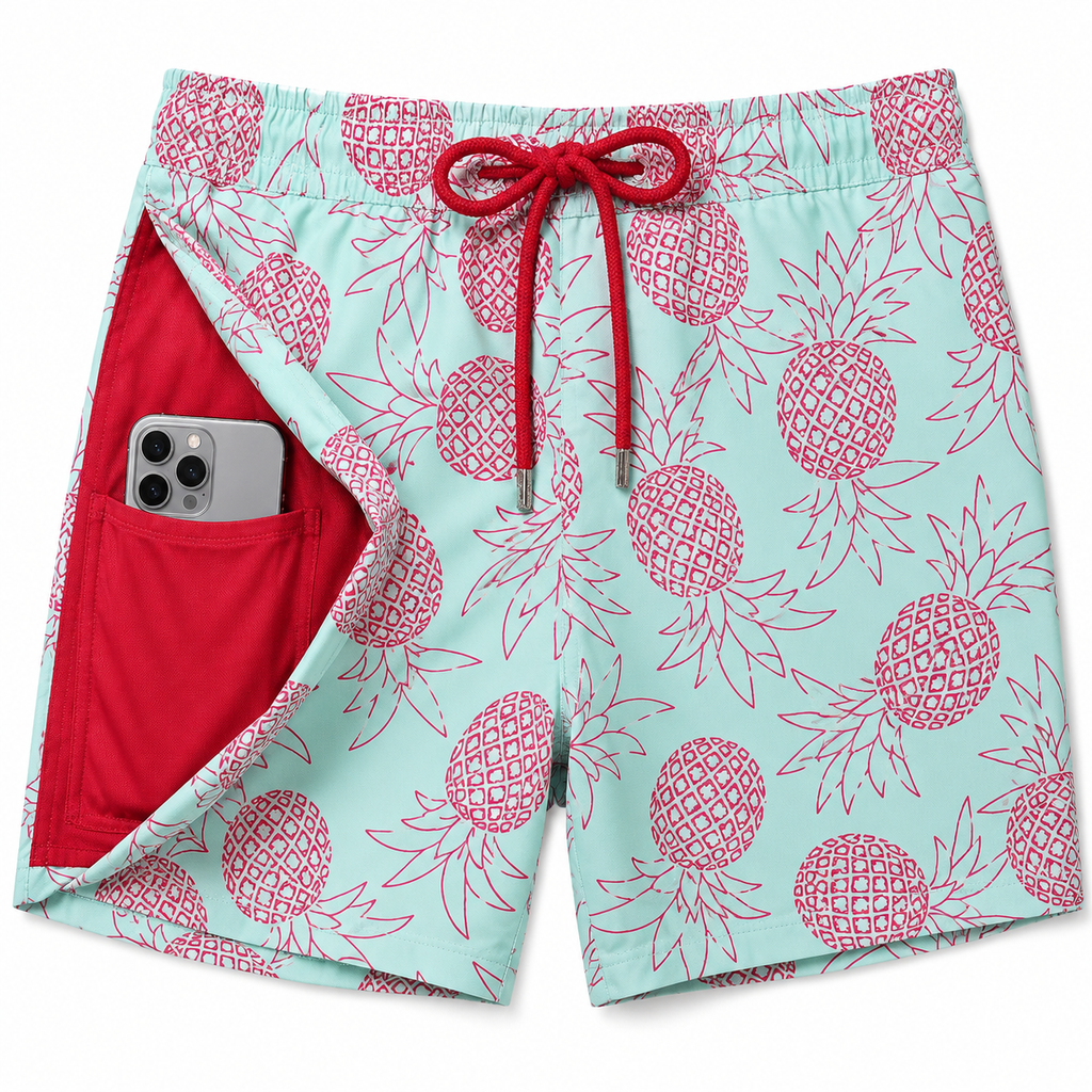 THEO Relaxed Swim Cotton Shorts
