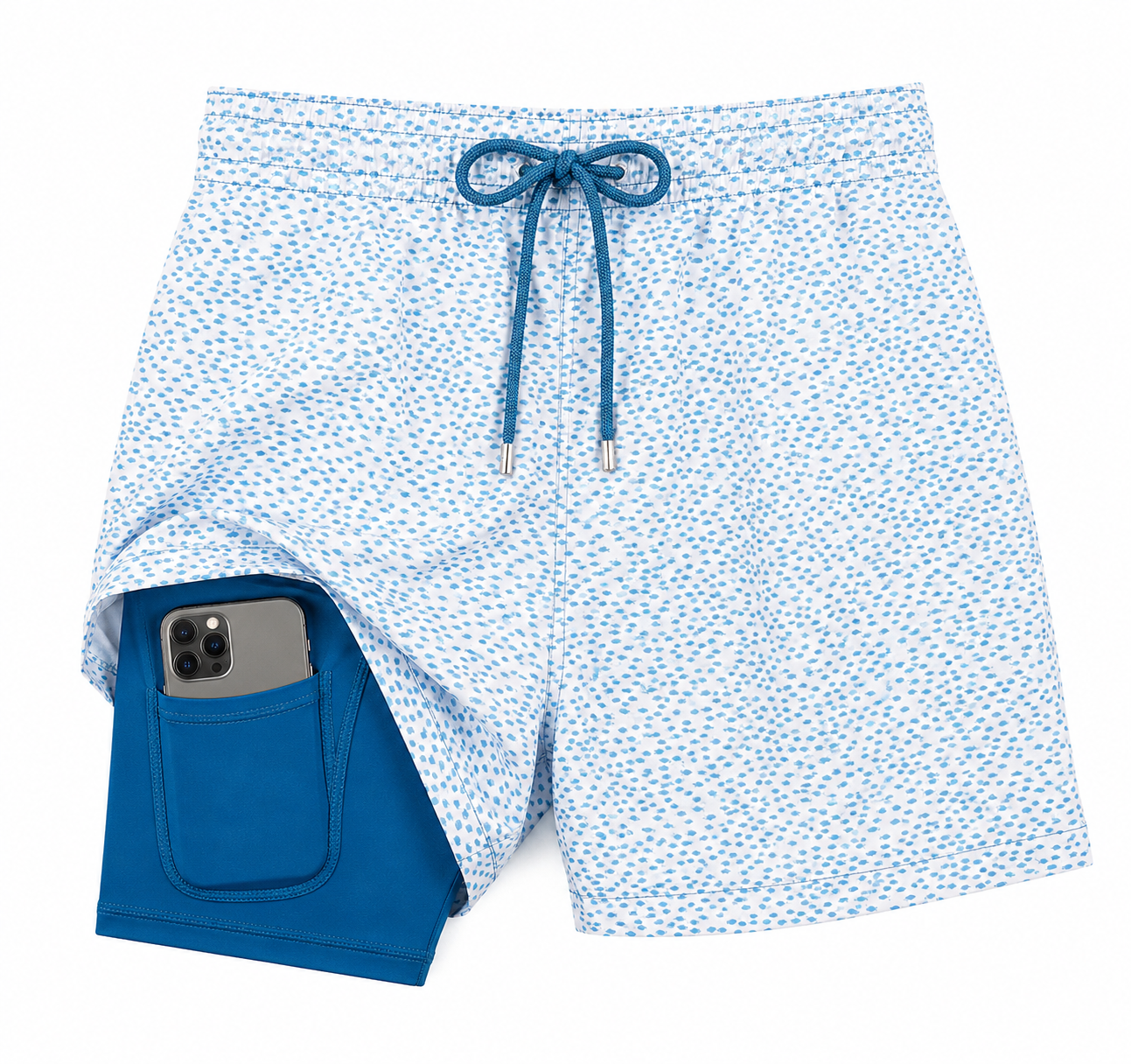 THEO Relaxed Swim Cotton Shorts