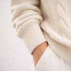LENA Sleek Fit Crew Neck Sweater