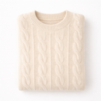 LENA Sleek Fit Crew Neck Sweater