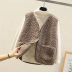 ISLA Sleeveless Wool Vest Coat