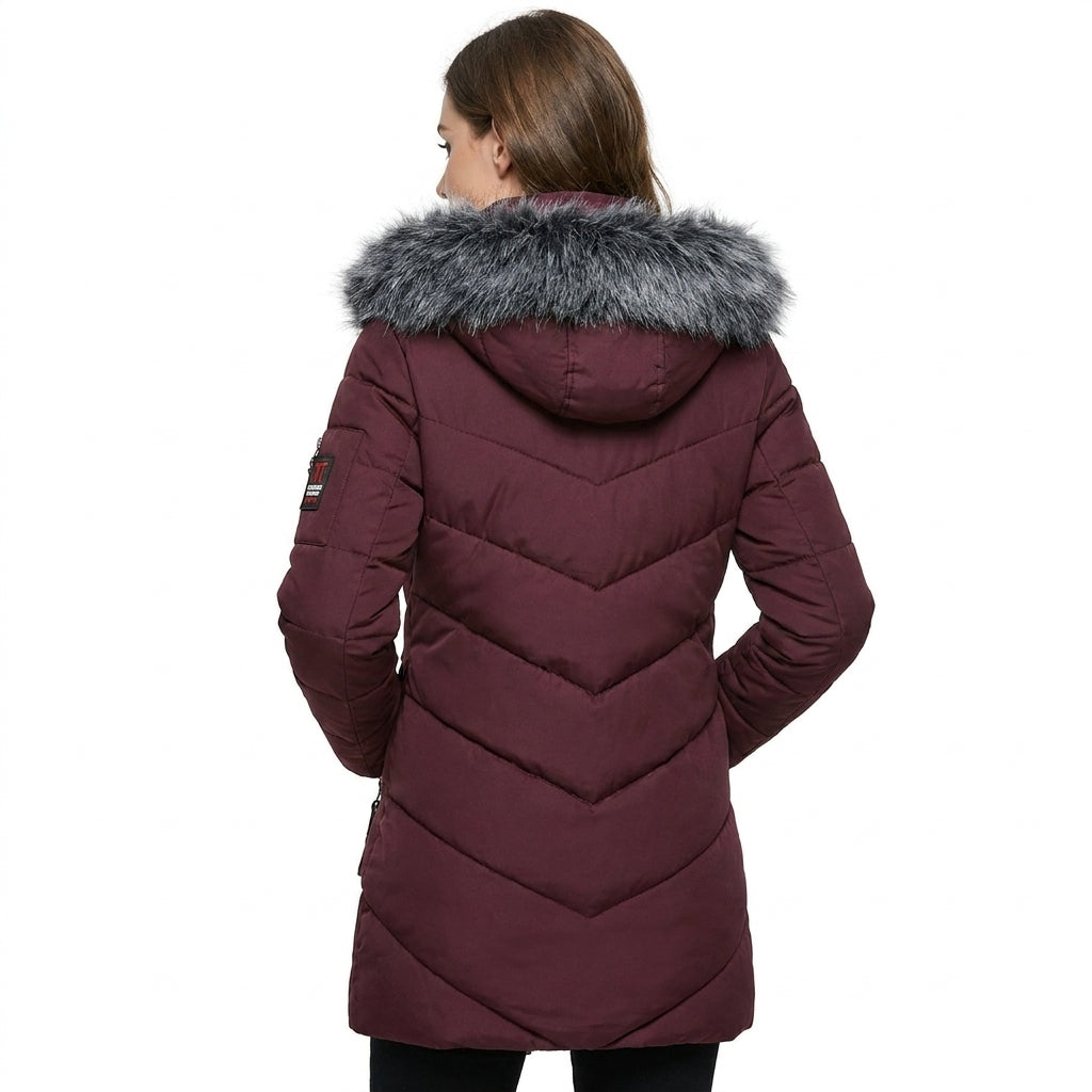 DEXTER Hooded Longline Padded Parka