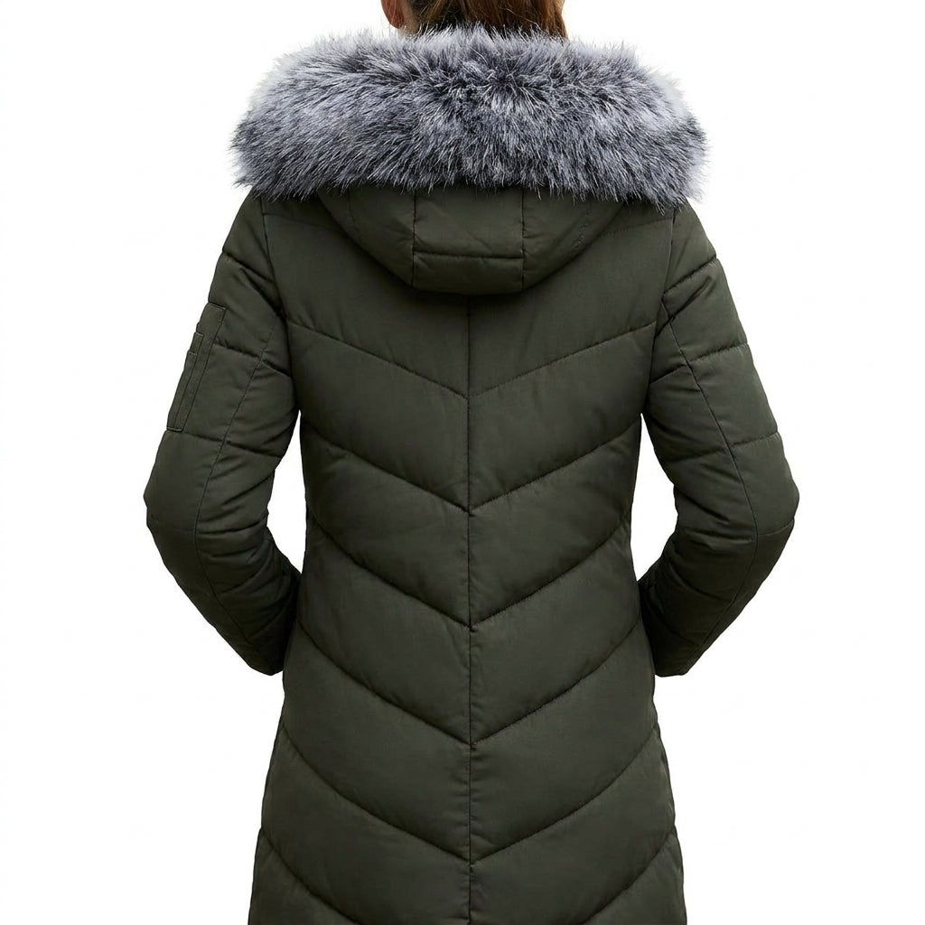 DEXTER Hooded Longline Padded Parka