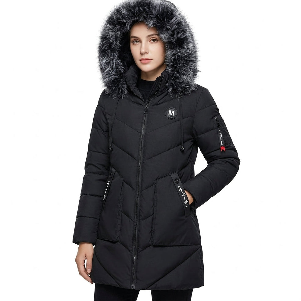 DEXTER Hooded Longline Padded Parka