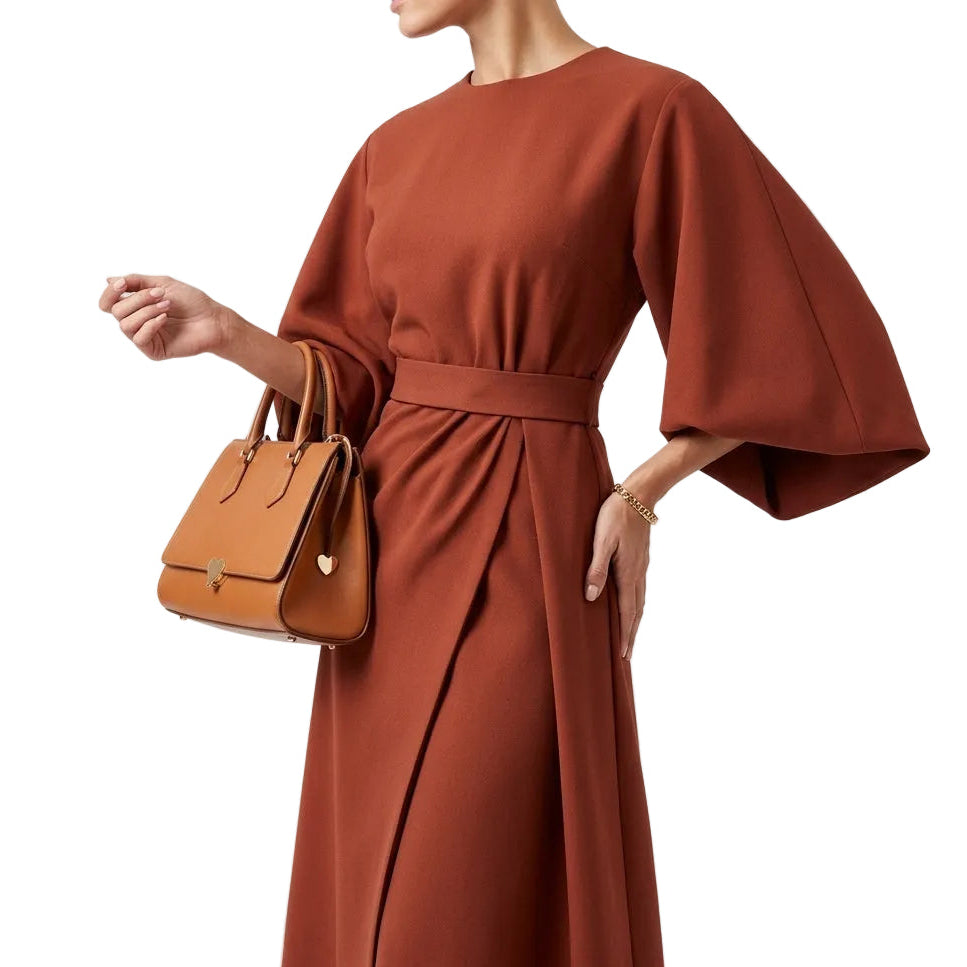 VIVIA Batwing Longline Dress