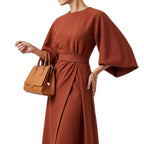VIVIA Batwing Longline Dress