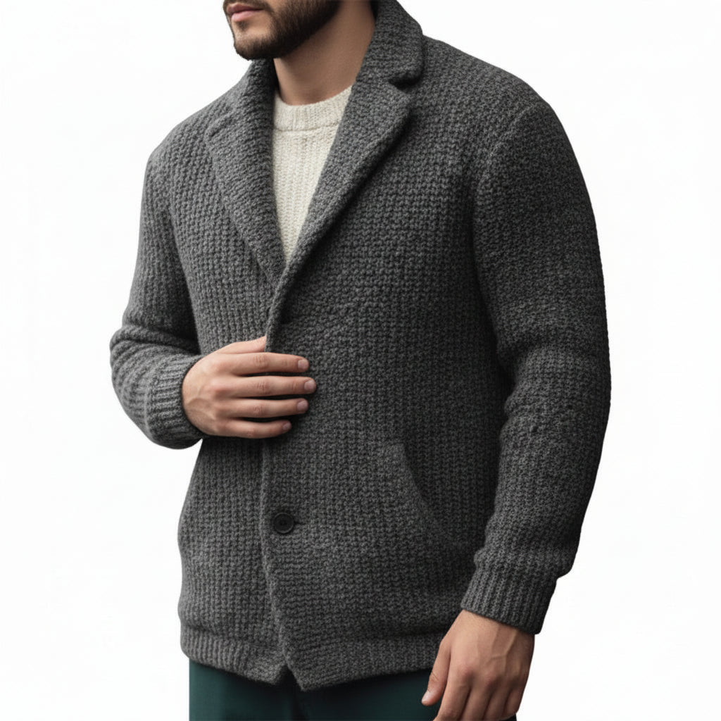 OWEN V-Neck Knit Cardigan