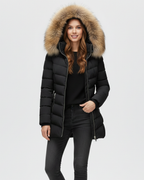 SOPHIE Hooded Padded Zip Coat