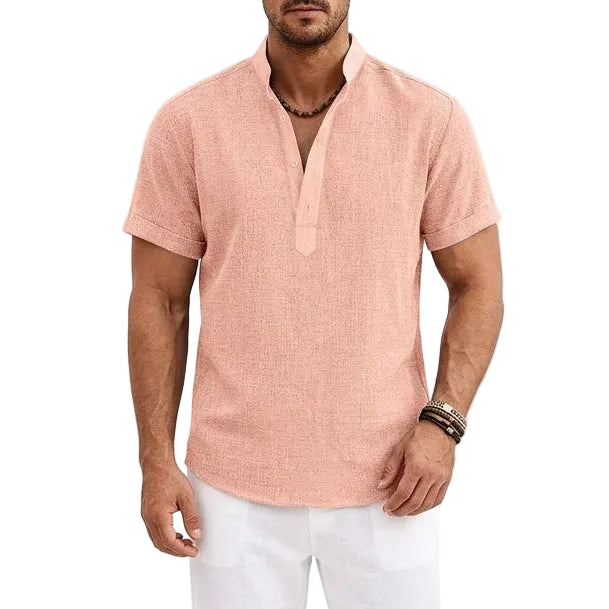 REID V-Neck Casual Shirt