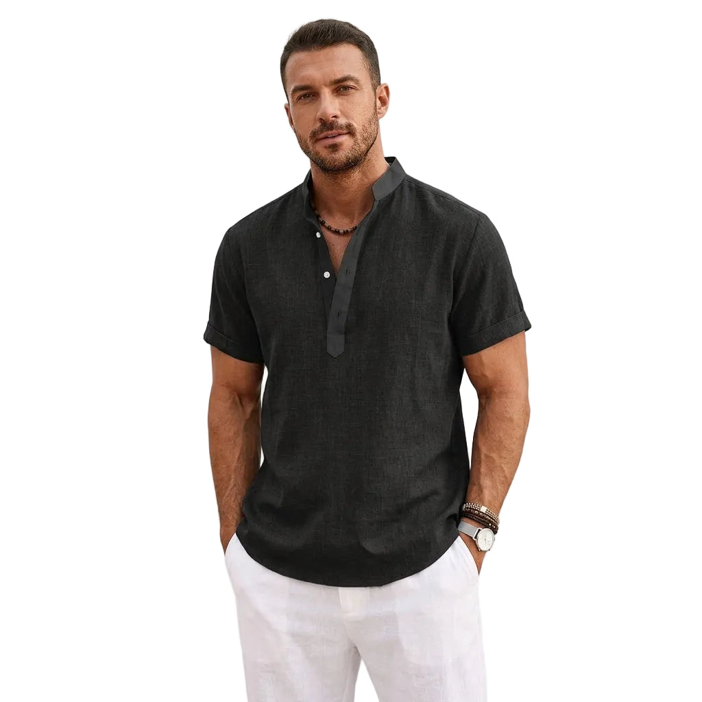 REID V-Neck Casual Shirt