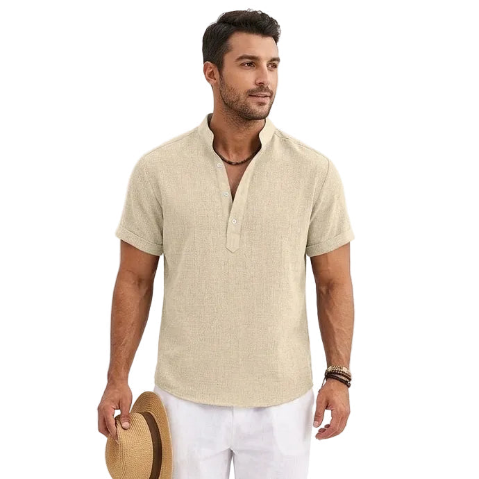 REID V-Neck Casual Shirt