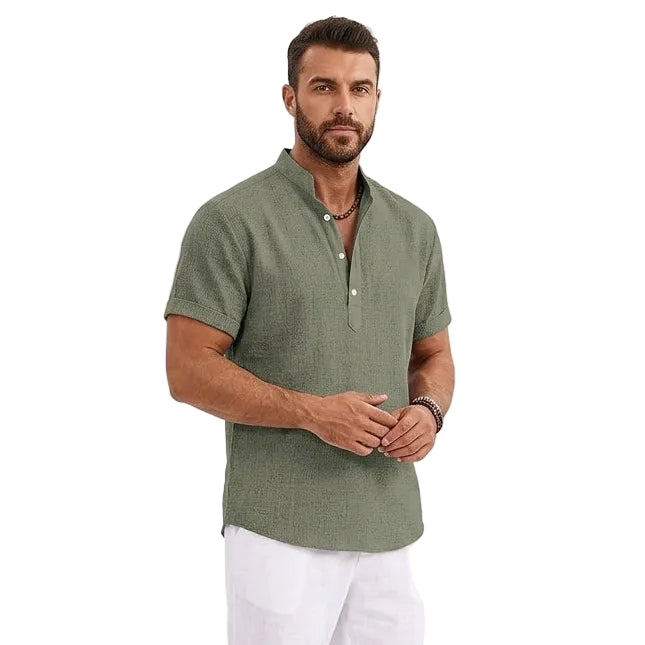 REID V-Neck Casual Shirt
