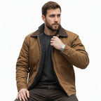 ARCHIE Cotton Blend Bomber Jacket
