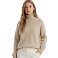 FREYA Wool Turtleneck Sweater