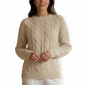 AMBER Mock Neck Knit Sweater