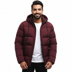 BRENNAN Hooded Down Puffer Jacket