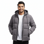 BRENNAN Hooded Down Puffer Jacket