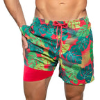 THEO Relaxed Swim Cotton Shorts