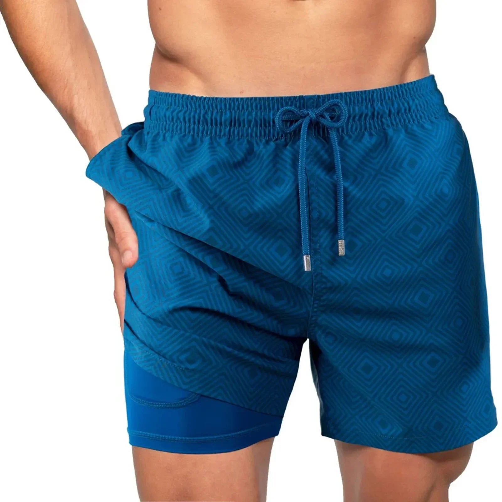 THEO Relaxed Swim Cotton Shorts