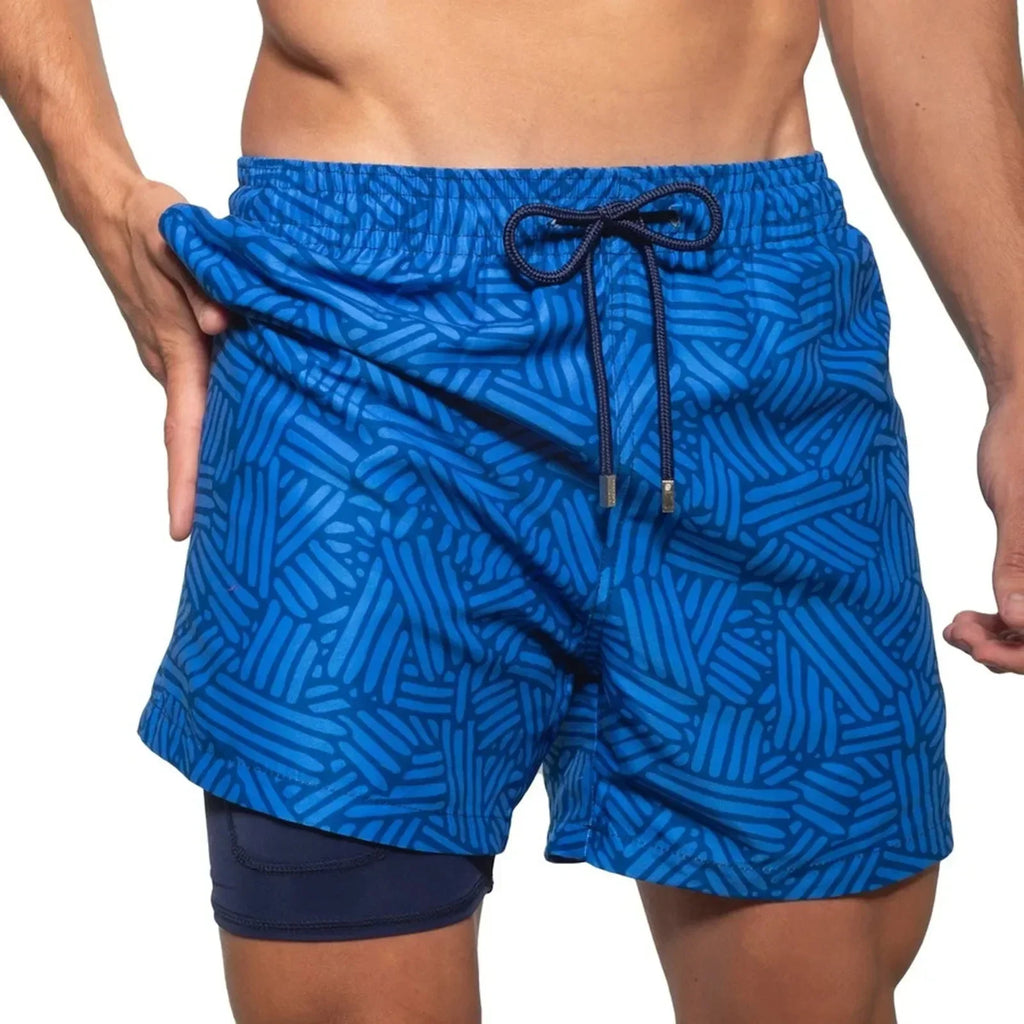 THEO Relaxed Swim Cotton Shorts