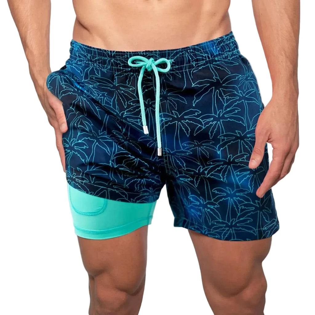 THEO Relaxed Swim Cotton Shorts
