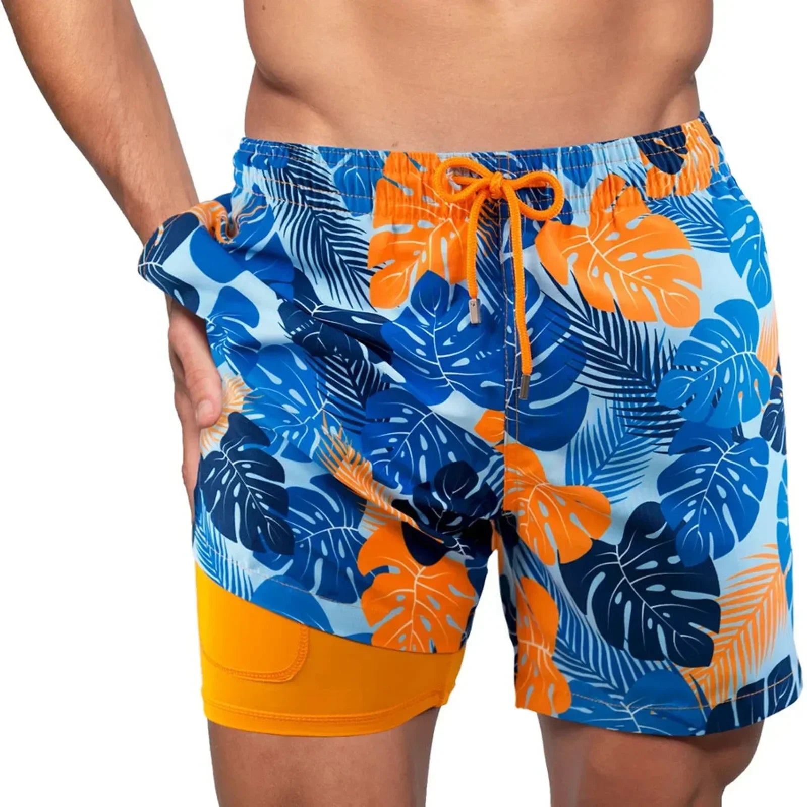 THEO Relaxed Swim Cotton Shorts