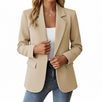 MANON Slim Notched Blazer