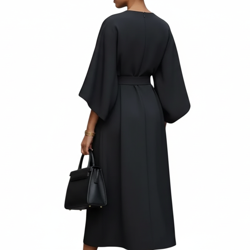 VIVIA Batwing Longline Dress