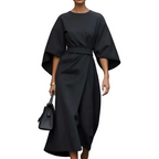 VIVIA Batwing Longline Dress