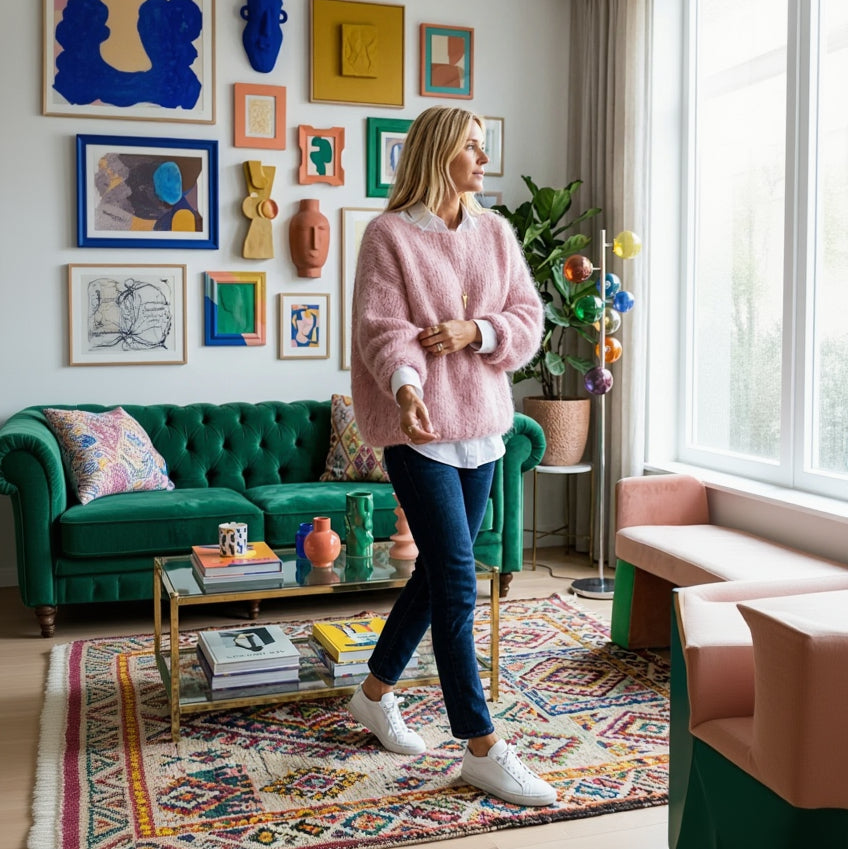 HARRIET Loose O-Neck Sweater