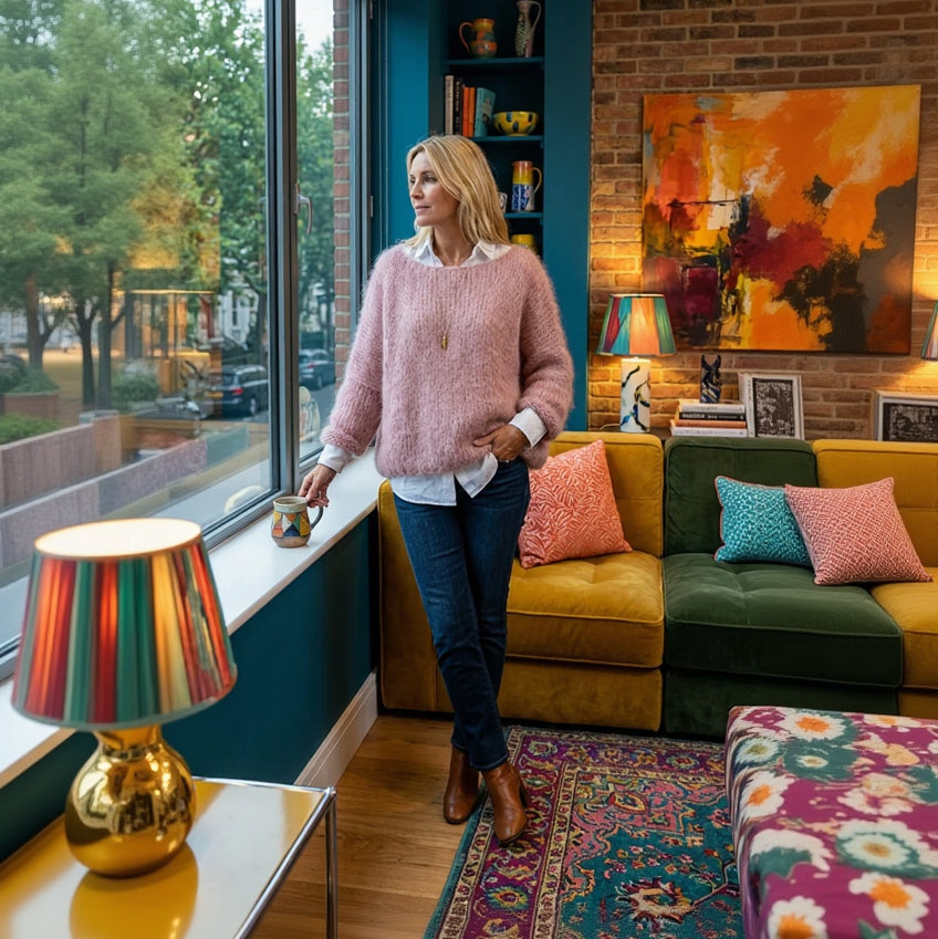HARRIET Loose O-Neck Sweater