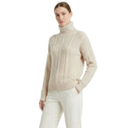 ALYA Dot Raglan Knit Sweater