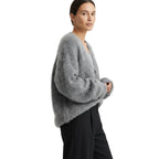 ROSE V-Neck Knit Cardigan
