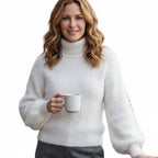 MARGOT Lantern Sleeve Sweater